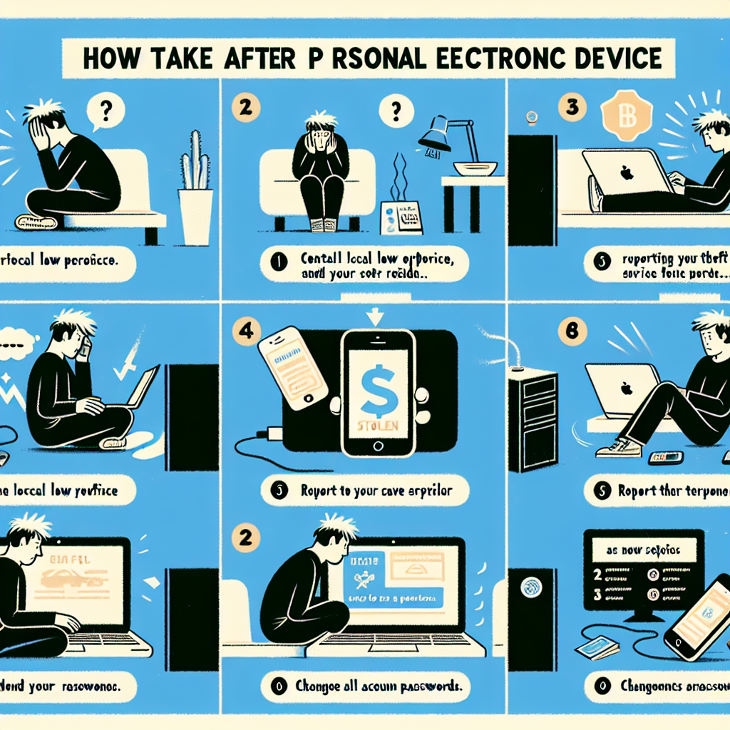 - Steps to Take Immediately After Device Theft