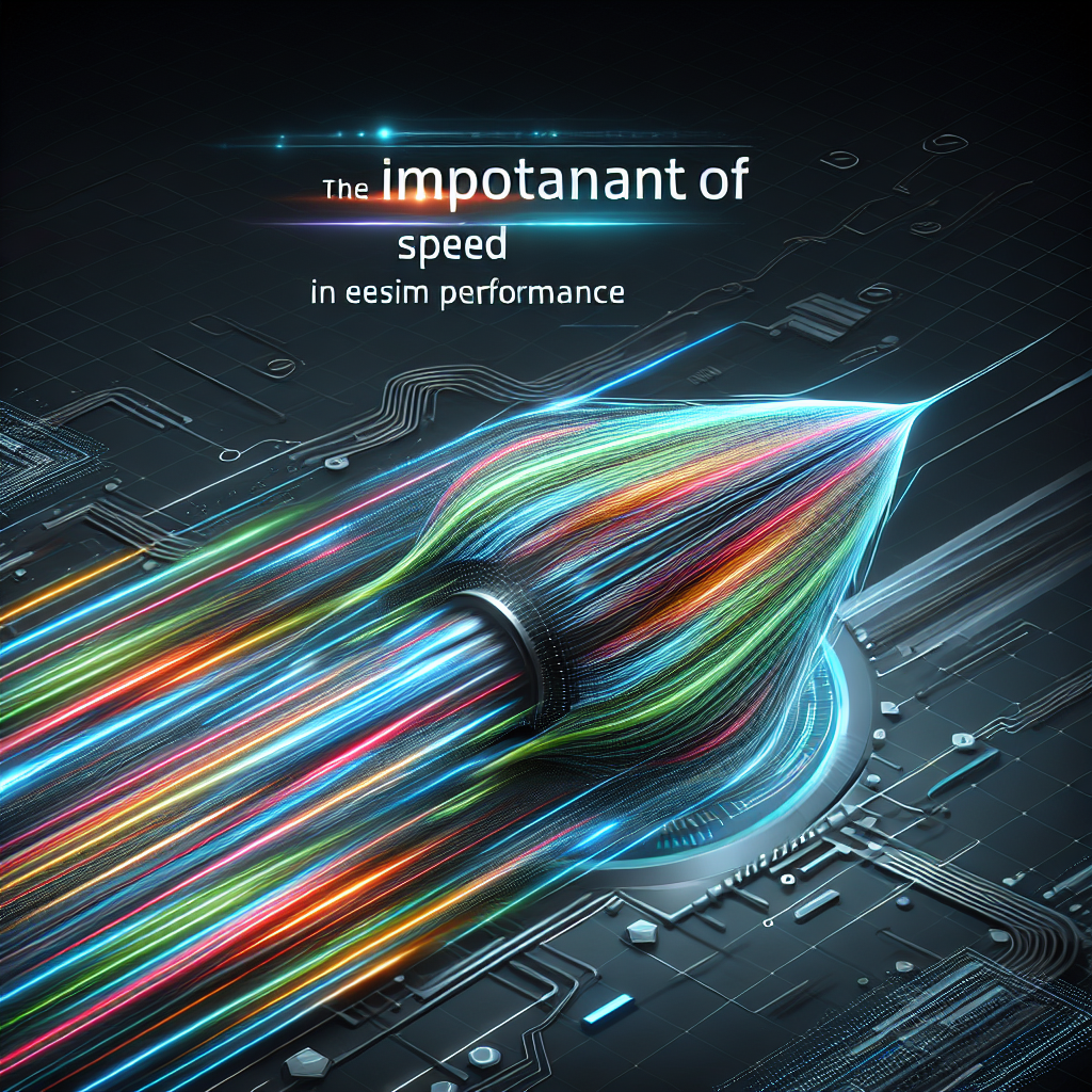 - The Importance of Speed in eSIM Performance