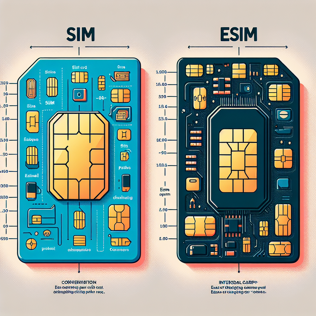 Comparing eSIM with Traditional SIM Cards