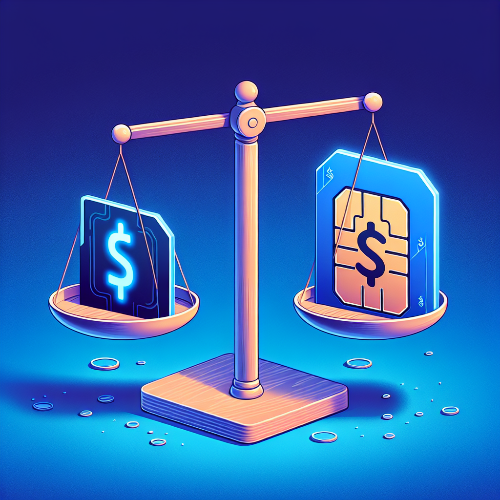 - Comparing Costs: eSIM vs Traditional SIM Cards