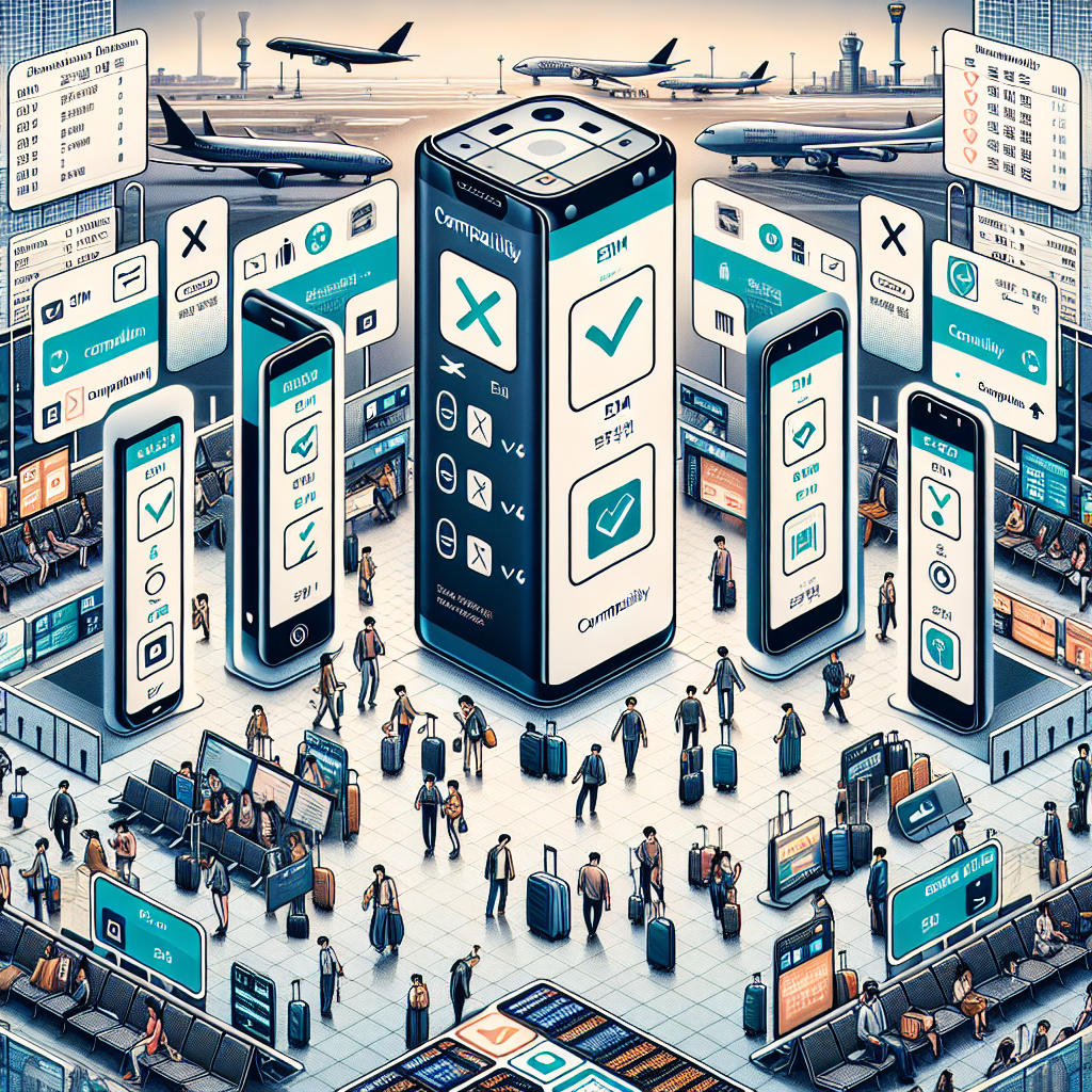 Compatibility of eSIM with Devices at Incheon Airport