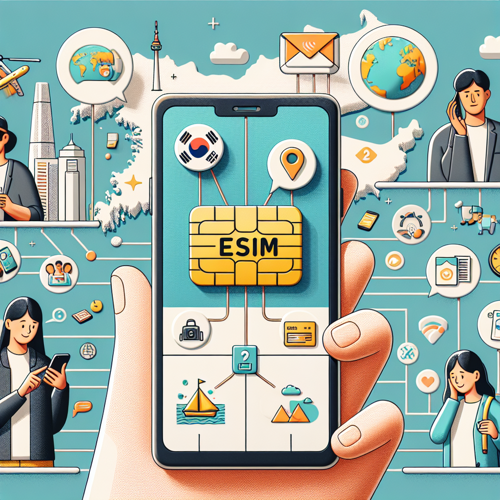Benefits of Using eSIM Technology for Travelers in Korea