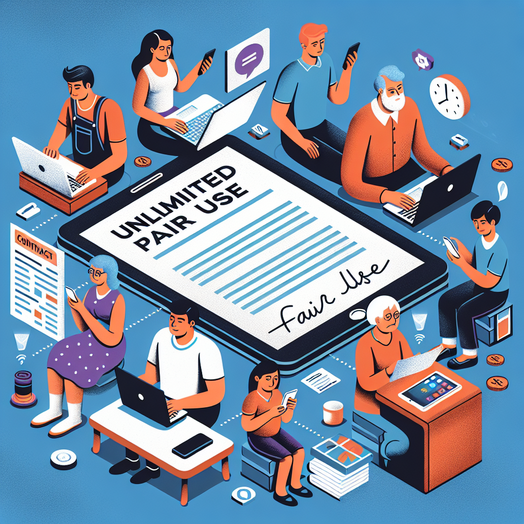 - Consumer Benefits of Fair Use in Unlimited Plans