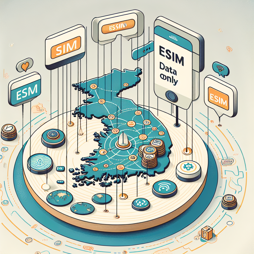 Top Providers of eSIM Data-Only Plans in Korea