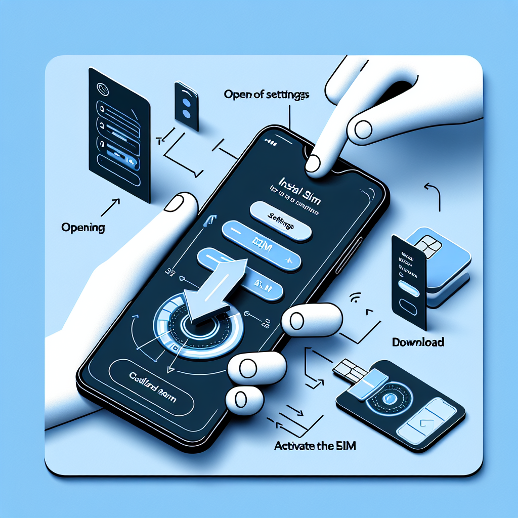 - How to Install and Activate an eSIM