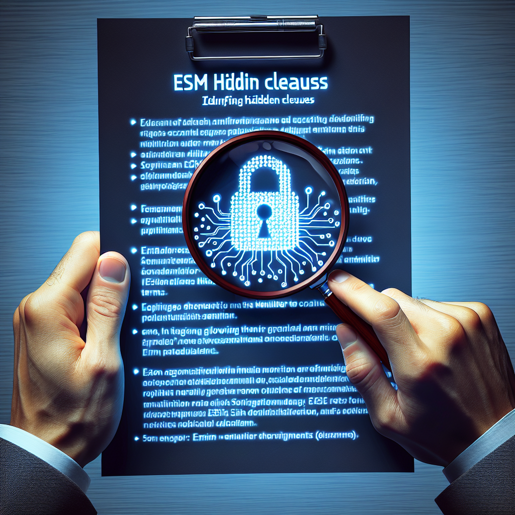 - Identifying Hidden Clauses in eSIM Agreements
