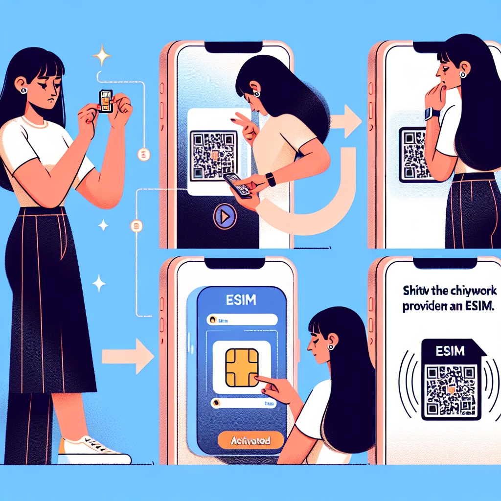 Steps to Change Your Device with an eSIM